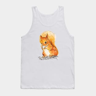 Squirrel Nutkin Peter Rabbit  Beatrix Potter Tank Top